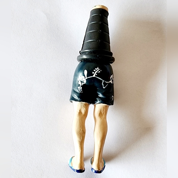 Wine Bottle Stopper Set. Ceramic Vintage. - Picture 3 of 7